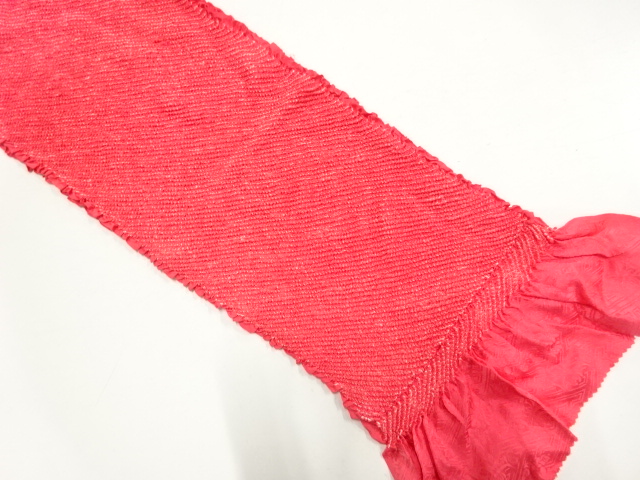 SILK shibori obiage for furisode